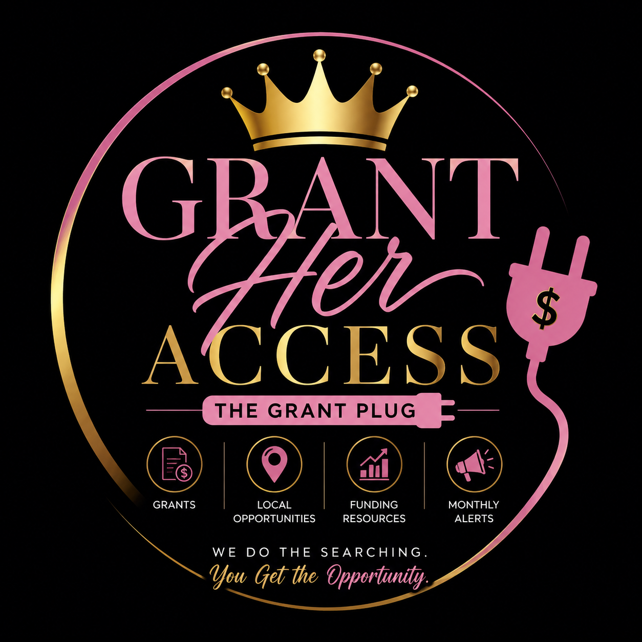 GRANT HER ACCESS — The Grant Plug logo
